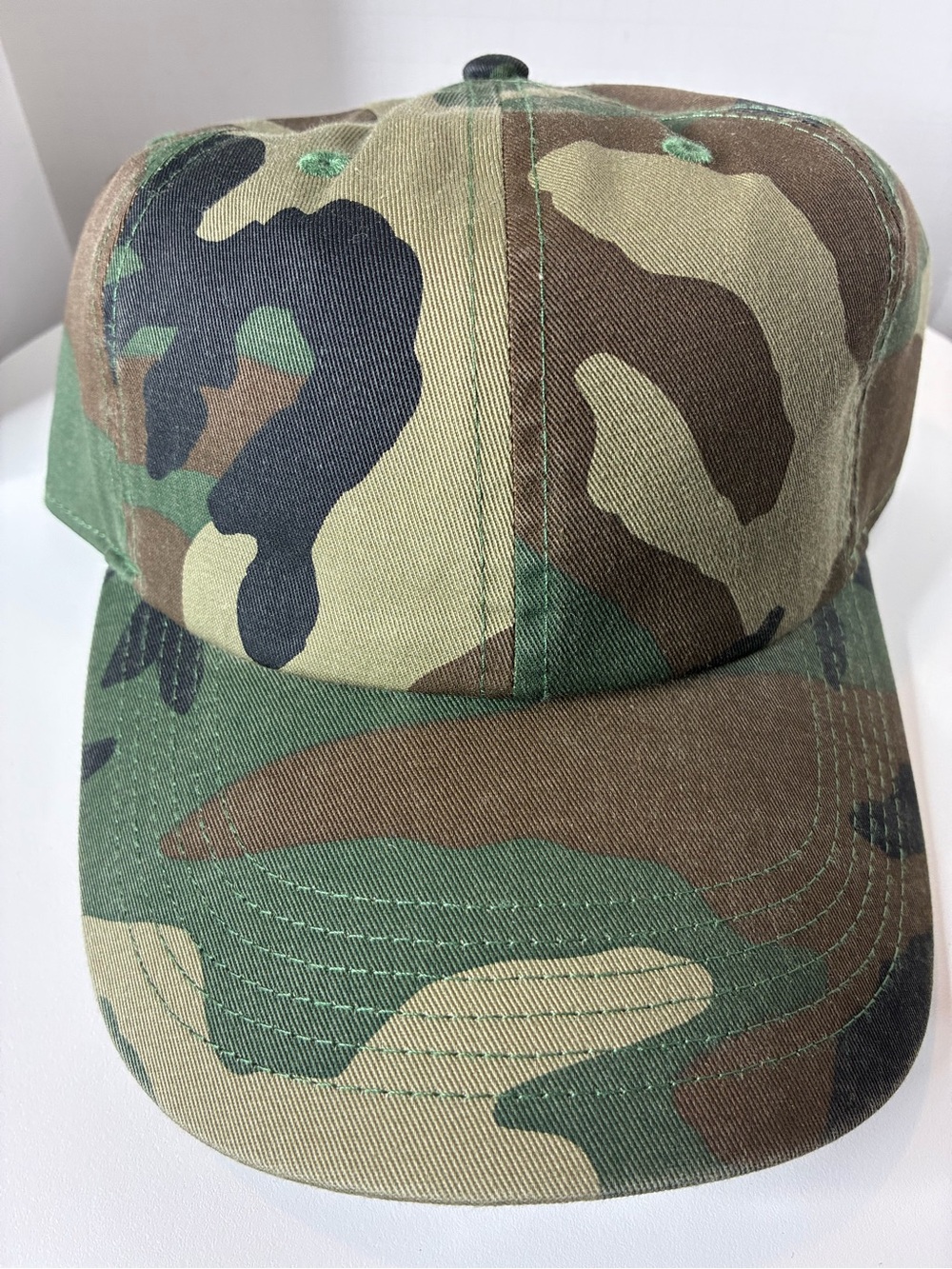 Classic Camo Baseball Cap - Green/Brown